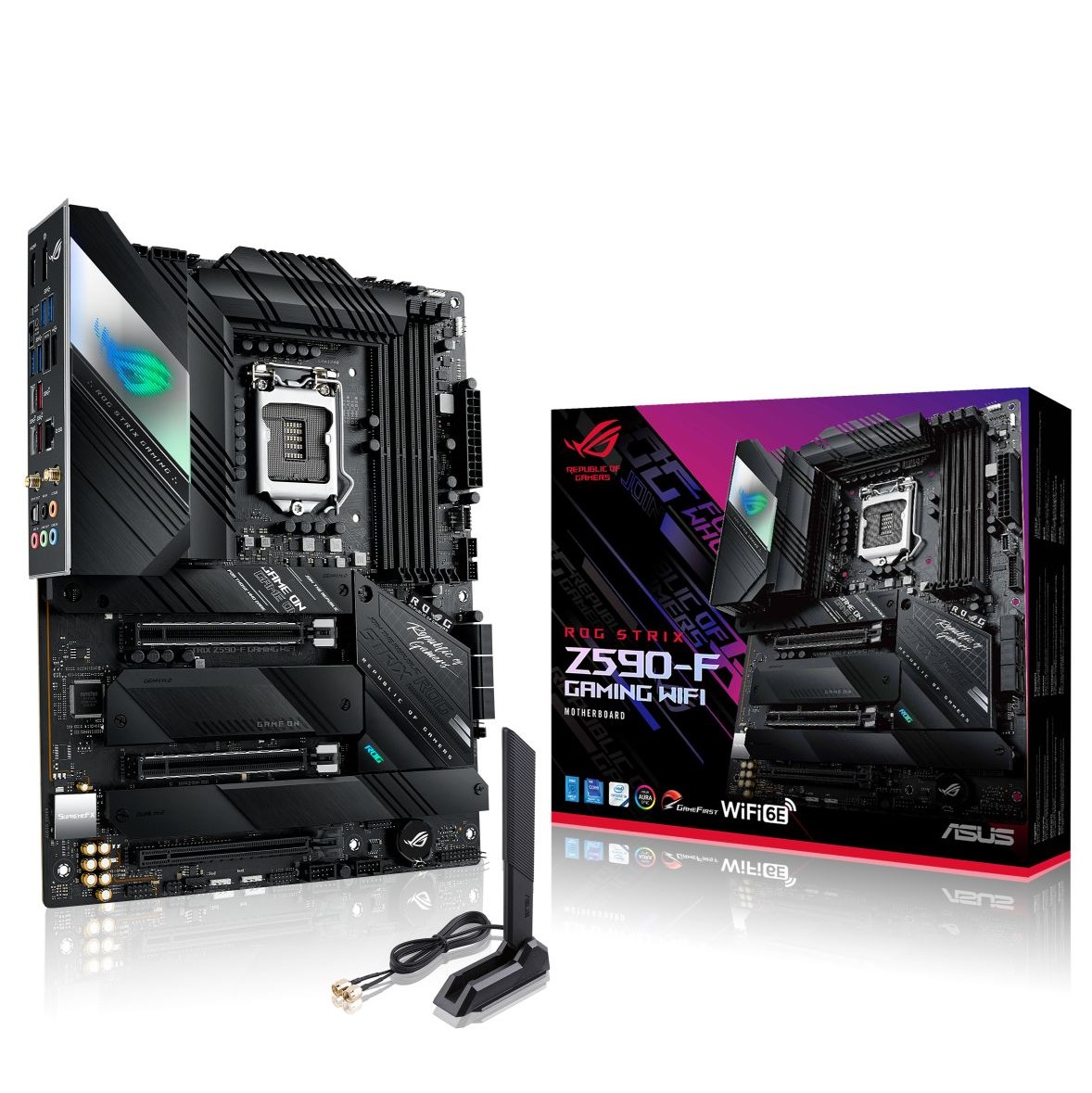 Z590 チップセット搭載マザーボード「ROG STRIX Z590-F GAMING WIFI ...